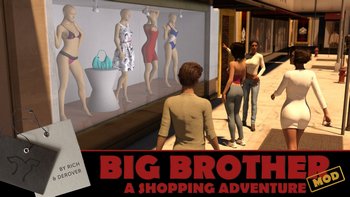 Big Brother / Большой Брат [v0.13.0.007 + A Shopping Adventure Mod [v.0.6.1] + Walkthrough + Saves] (2018/ENG/RUS)